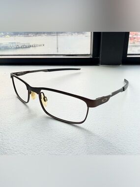 Oakley Steel Plate Eyeglass Frames Mens 141